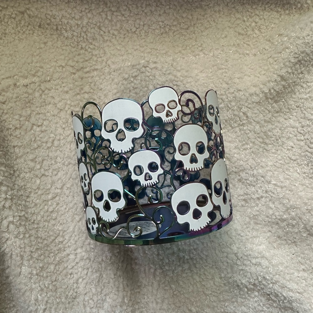 Bath & Body Works Halloween Candle Holder 💀